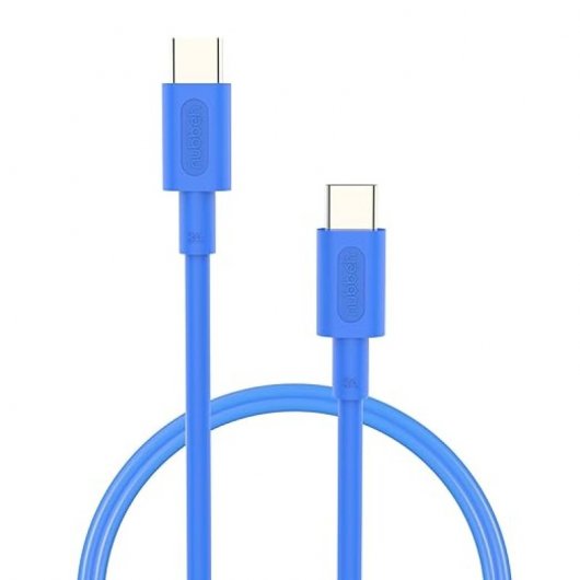 Cavo Nubbeh Elisium da USB-C a USB-C 1m 3A Blu