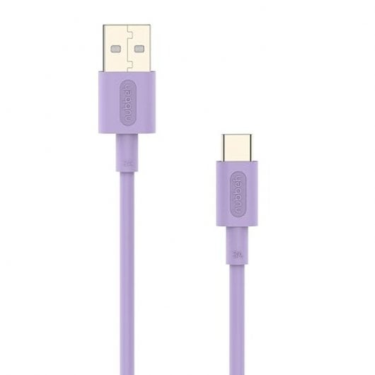 Cavo Nubbeh Elisium da USB-A a USB-C Tpe 1m 3A Lilla