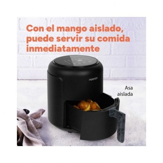 Friggitrice ad aria Noaton A20 Essential 2L 1000W Nera