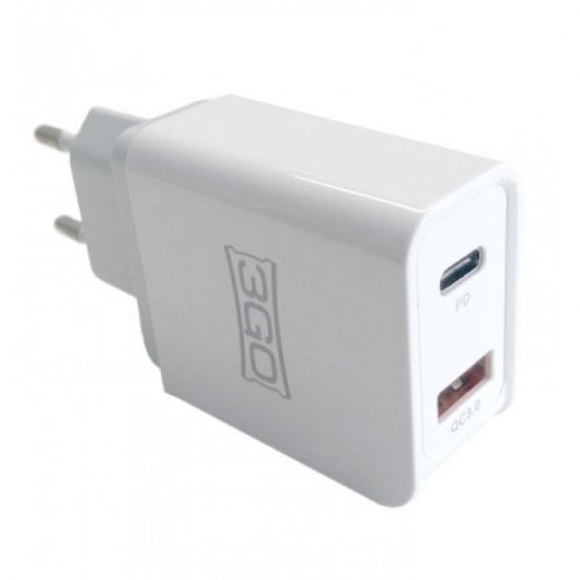 Alimentatore da parete 3Go 18W QuickCharge USB Bianco