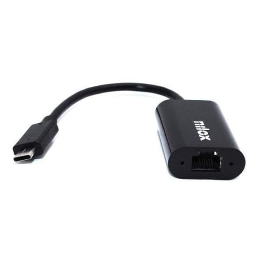 Adaptateur réseau Nilox NXADAP06 USB-C Gigabit Ethernet compact Plug and Play