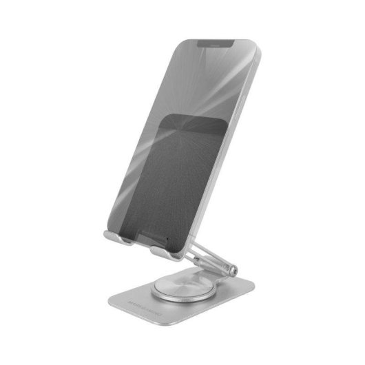 Smartphone-Halter Mars Gaming MA-RSS Aluminium 360° Faltbar Silber
