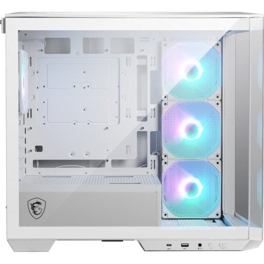 MSI MAG PANO M100R PZ Vidro Temperado USB 3.2 Branca