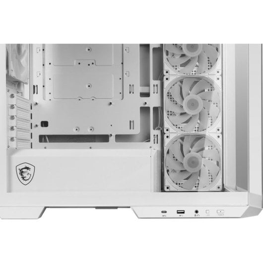 MSI MAG PANO M100R PZ Vidro Temperado USB 3.2 Branca