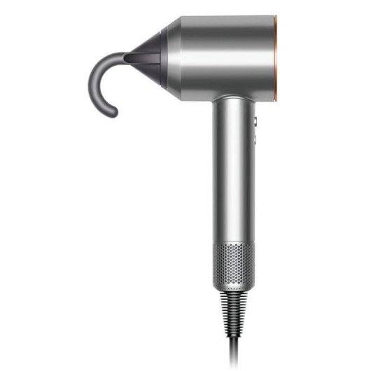 Professioneller Föhn Dyson Supersonic 1600W 4 Temperaturstufen 3 Geschwindigkeiten Ionen-Technologie mit Zubehör Nickel Kupfer