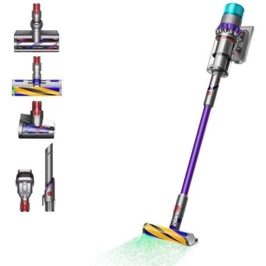 Aspirateur sans Fil Dyson Gen5 Detect Absolute 280AW 70min HEPA Brosse Motorbar 0,77L