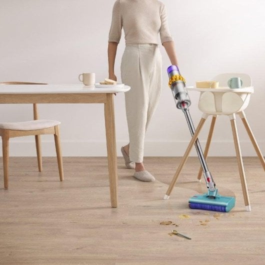 Aspirapolvere senza filo Dyson V15s Detect Submarine 660 W Autonomia 60 min Filtro ciclonico