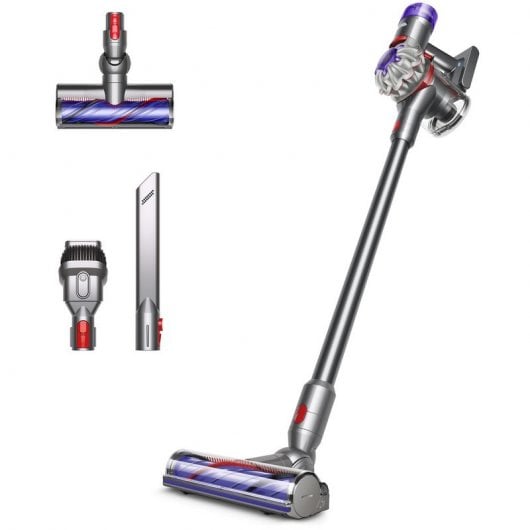 Dyson V8 Aspiradora Escoba/Mano sin cable 115AW Níquel/Plata