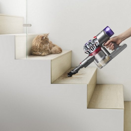 Dyson V8 Aspiradora Escoba/Mano sin cable 115AW Níquel/Plata
