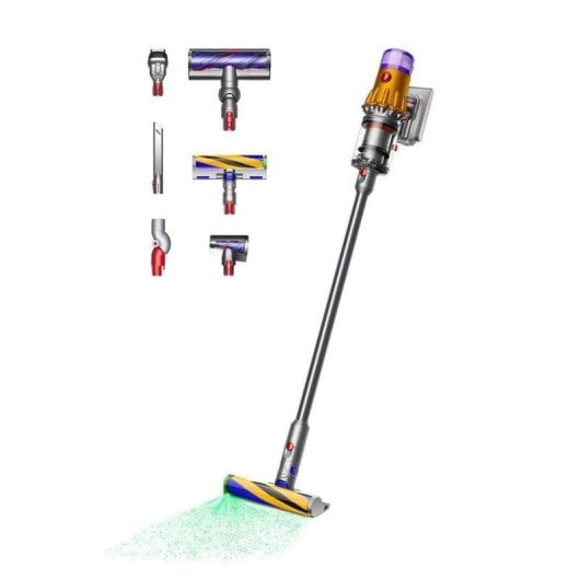 Aspirateur sans Fil Dyson V12 Detect Slim Absolute 545W 60min Nickel Brosse Motorbar