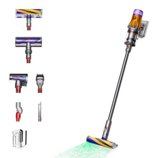 Aspirateur sans Fil Dyson V12 Detect Slim Absolute 545W 60min Nickel Brosse Motorbar
