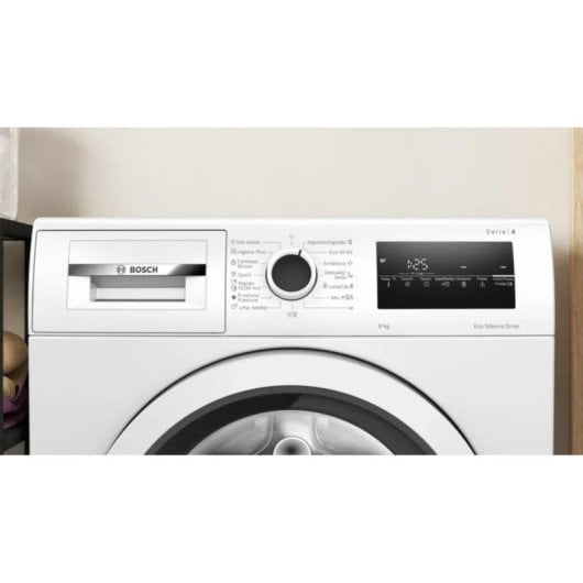 Máquina de Lavar Roupa Bosch WAN24272ES 8 kg 1200rpm Classe A Branco Motor EcoSilence