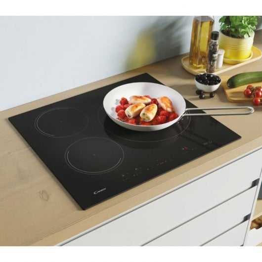 Candy CIDD633C Placa de Indução 3 Zonas 60cm Preta