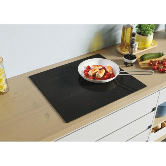 Placa de Inducción Candy CIDD633C 3 Zonas 60cm Negra