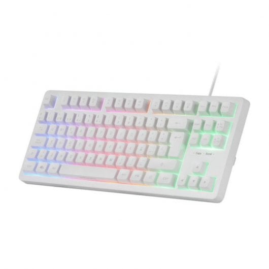 Tastiera da gioco Mars Gaming MK023 TKL H-Mech FRGB bianca