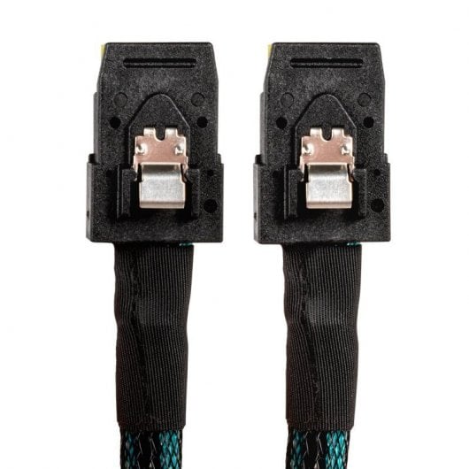 UNYKAch Cables de Datos Mini SAS SFF-8087 36P a Mini SAS SFF-8087 36P 0.75m Pack 2 Unidades