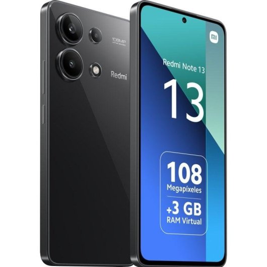 Xiaomi REDMI Note 13 4G 6GB 128GB 6.67" Preto