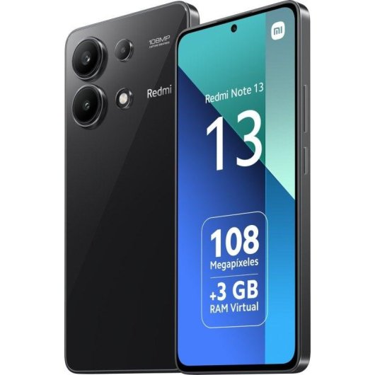 Xiaomi REDMI Note 13 4G 6GB 128GB 6.67" Preto
