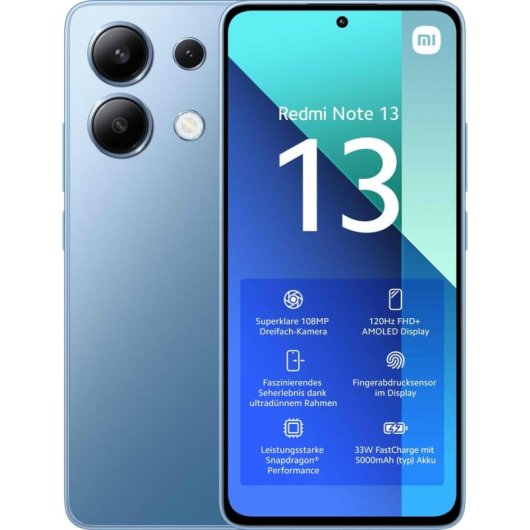Xiaomi REDMI Note 13 4G 6GB 128GB 6.67" Azul
