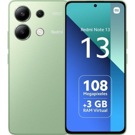 Xiaomi REDMI Note 13 4G 6GB 128GB Verde 6.67" NFC