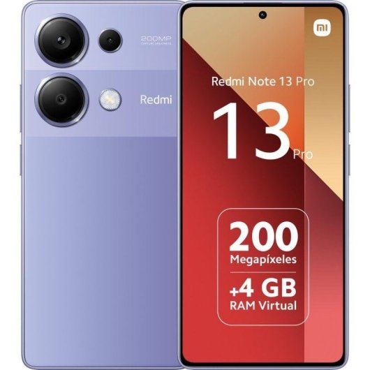 Xiaomi REDMI Note 13 Pro 4G 8GB 256GB 6.67" Roxo