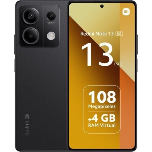 Xiaomi REDMI Note 13 5G 6GB 128GB 6.67" Negro