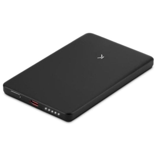 Ksix Magnetische Powerbank 5000 mAh kompatibel mit MagSafe / Power Delivery / 20 W / USB-A-zu-USB-C-Kabel