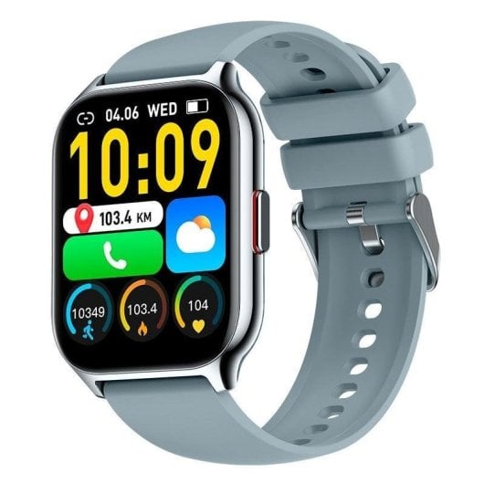 Cool Nova Bluetooth 45mm Écran Digital Gris IP67 Fréquence Cardiaque SpO2 Sommeil