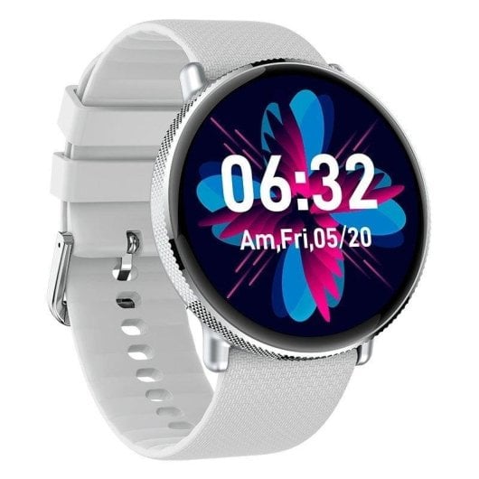 Cool Forever Bluetooth 44mm AMOLED Grigio Resistenza Acqua IP67 SpO2 Cardiofrequenzimetro