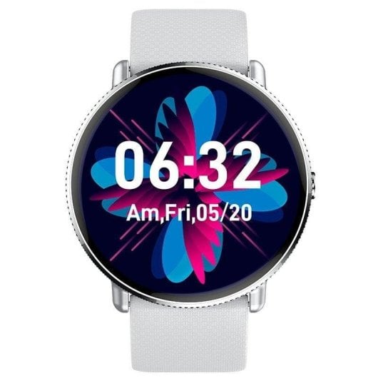 Cool Forever Bluetooth 44mm AMOLED Grigio Resistenza Acqua IP67 SpO2 Cardiofrequenzimetro