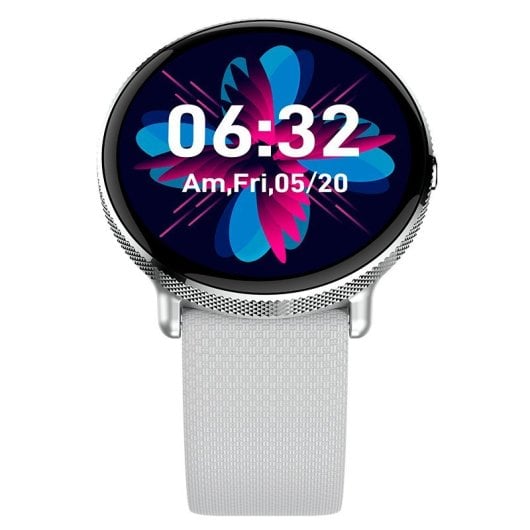 Cool Forever Smartwatch Amoled Schermo Silicone Grigio