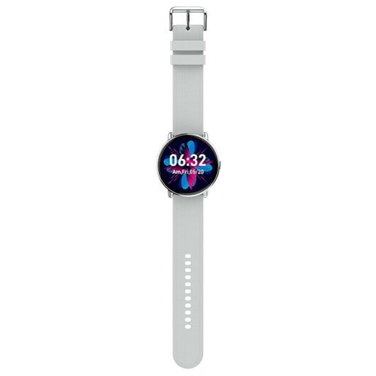 Cool Forever Smartwatch Amoled Schermo Silicone Grigio