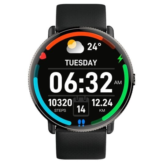 Cool Forever Smartwatch Pantalla Amoled Silicona Negro