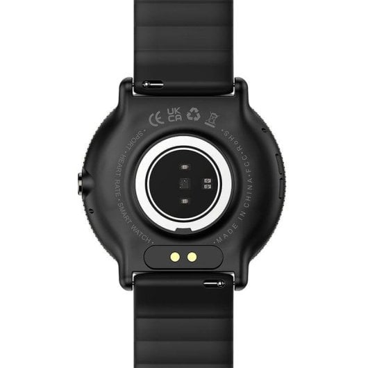 Cool Forever Bluetooth 44mm AMOLED Noir Étanche IP67 SpO2 Pulsomètre Tensiomètre