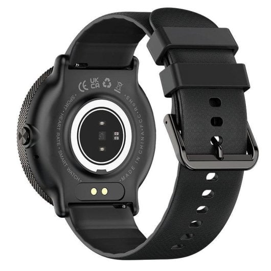 Cool Forever Bluetooth 44mm AMOLED Noir Étanche IP67 SpO2 Pulsomètre Tensiomètre
