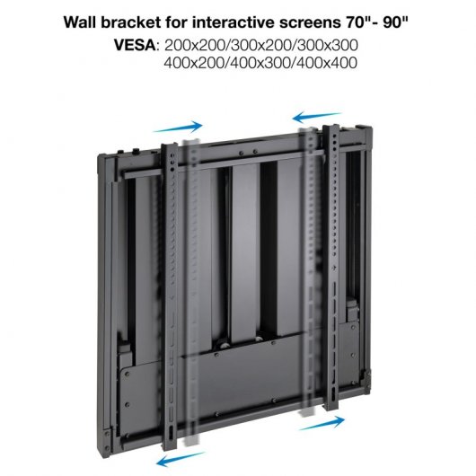 TooQ Píxel 2,29 m (90") Nero