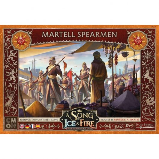 Asmodee Le Cronache del Ghiaccio e del Fuoco Martell Lancers Espansione miniature multilingue