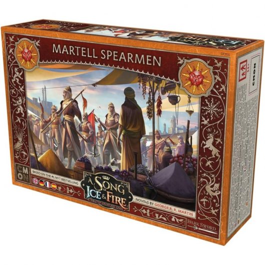 Asmodee Le Cronache del Ghiaccio e del Fuoco Martell Lancers Espansione miniature multilingue