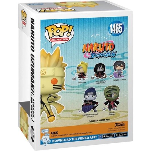 Figurine Funko Pop Naruto Uzumaki Kurama Link Mode
