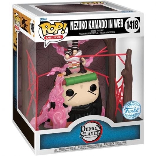 Funko Pop Animación Demon Slayer Nezuko Kamado en una Red