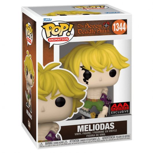 Funko Pop Animation Les Sept Péchés Capitaux Meliodas Mode Démon