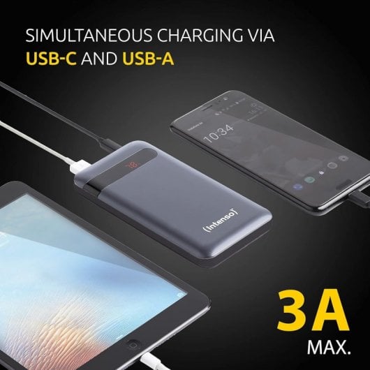 Intenso Powerbank PD QC 3.0 10000mAh Nero