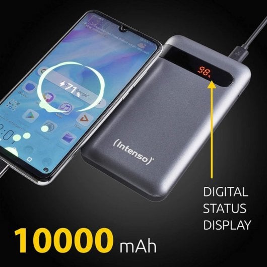 Intenso Powerbank PD QC 3.0 10000mAh Preto