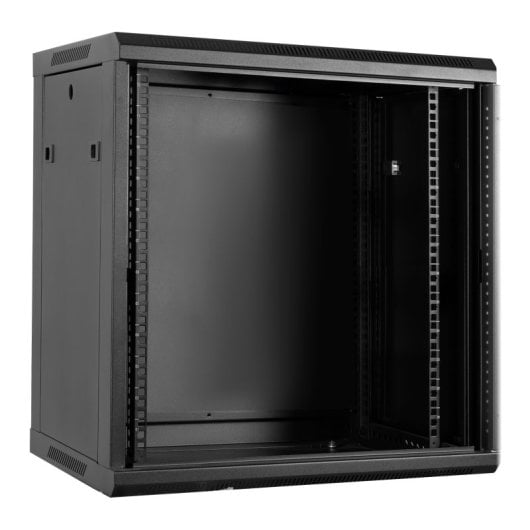 Phasak Armário Mural 19 12u 600x450mm Desmontado Preto