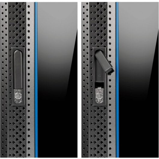 Phasak Armário Mural 19 12u 600x450mm Desmontado Preto