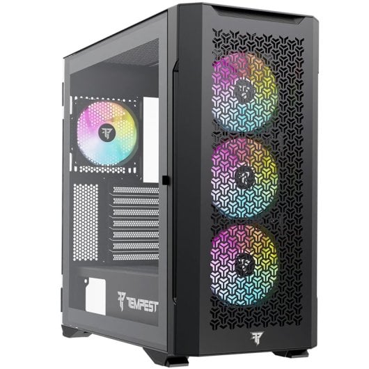 Tempest Bastion ARGB ATX Mesh vetro temperato USB 3.0 Nero