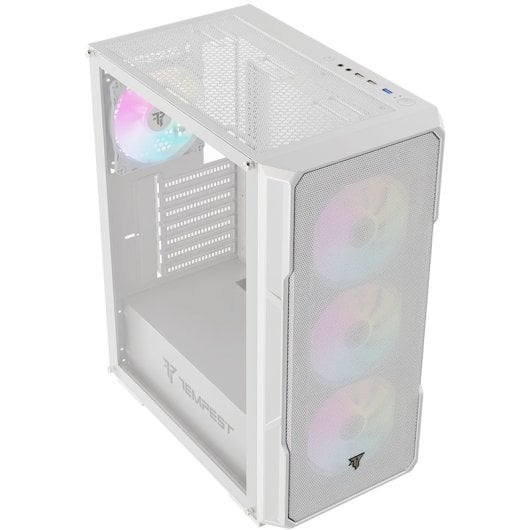 Tempest Garrison ARGB ATX Cristal Templado USB 3.0 Blanca