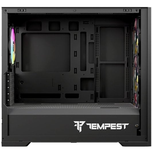 Tempest Stronghold ARGB M-ATX Vetro temperato USB 3.0 Nero