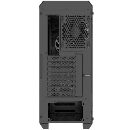 Genesis Irid 505F Midi Tower in vetro temperato USB 3.0 Nero