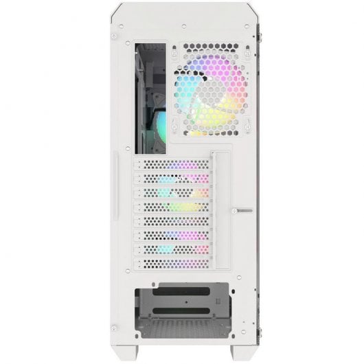 Genesis Irid 505 V2 ARGB Midi Tower Vetro temperato USB 3.0 Bianco